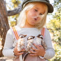 Ken the Kookaburra rattle by Nana Huchy