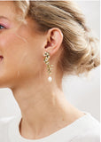 Martha Jean seahorse hoop earrings