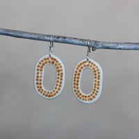 Cara Edwards ceramic earrings