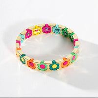 Enamel stacking bracelet by Greenwood Designs