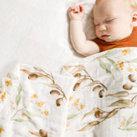 Bubba Bump bamboo muslin wrap – Gumnut