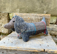 Vintage blanket dachshund sausage dog by Sixpence