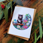 Greeting card – Watercolour by Cat