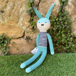 Crochet Stripey rabbit by The Crocheting Constable