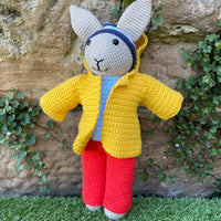 Jack the crochet rabbit