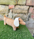 Vintage blanket dachshund sausage dog by Sixpence