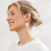 Martha Jean cloud and pearl earrings