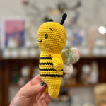 Anne the crochet bee by The Crocheting Constable