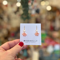 Freshwater pearl earrings by Miss Kelly Tasmania