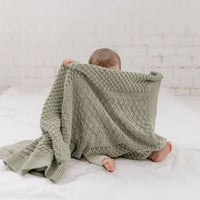 Cotton baby blanket by Di Lusso Living